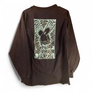 Y2K Magma Prints Long Sleeve staining  on front size L
